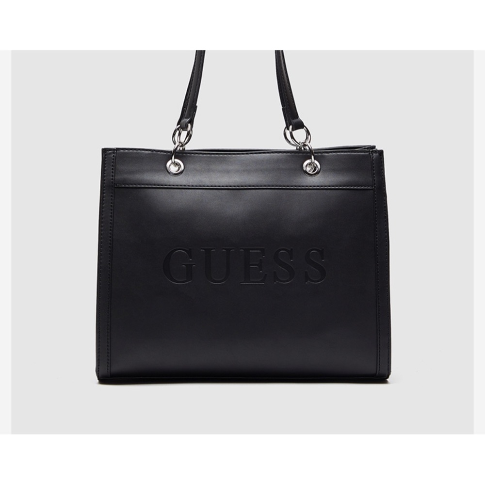 LINDENBERG LOGO DETAILED TOTE BAG